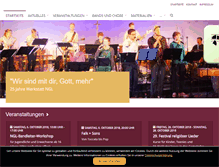 Tablet Screenshot of ngl-bamberg.de